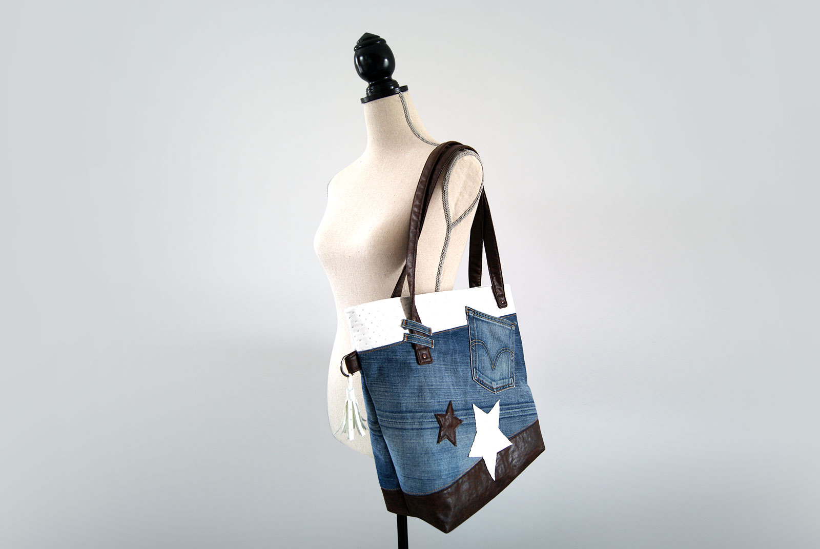 Tuto : Réaliser un sac Wow en jean recyclé